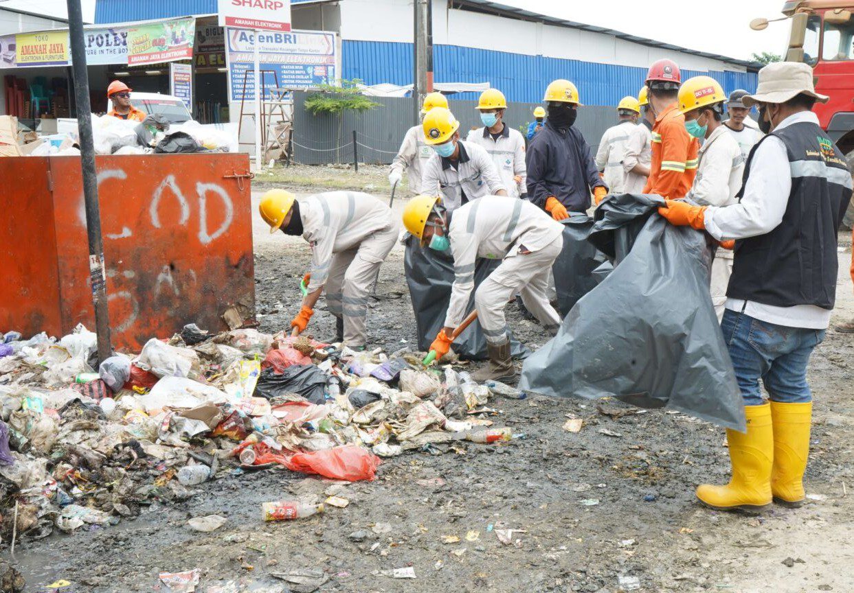 Persoalan Sampah di Morowali, Ribuan Ton Tiap Bulan Berasal dari Kecamatan Bahodopi (Credit: PT IMIP)