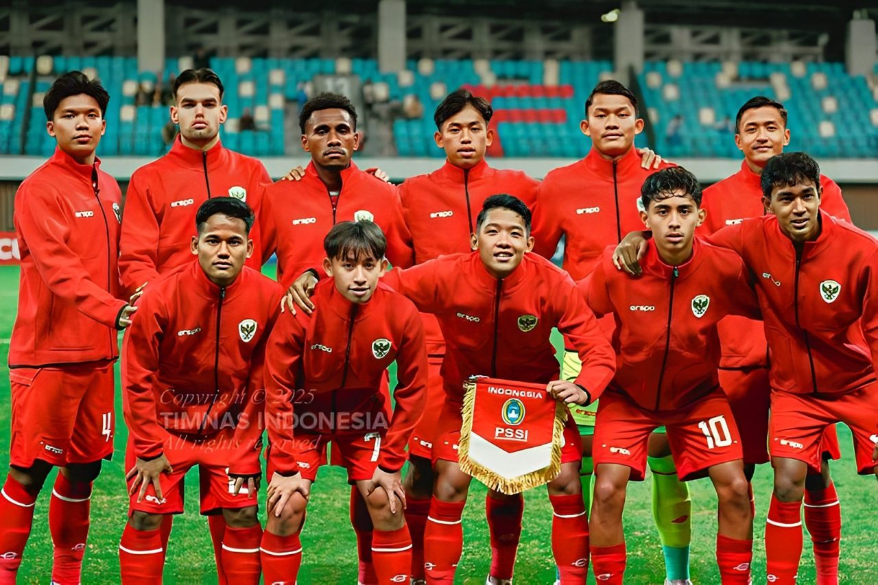 Timnas Indonesia U-20 di Piala Asia U-20 2025.