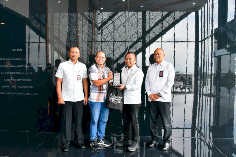 BNPT menerima kunjungan media Kompas