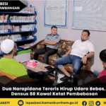 Dua Narapidana Teroris Bebas dari Lapas Nusakambangan