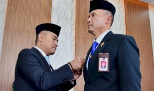 Kepala BNPT RI, Komjen Pol Eddy Hartono, melantik Brigjen TNI Sudaryanto sebagai Deputi Bidang Pencegahan, Perlindungan, dan Deradikalisasi.