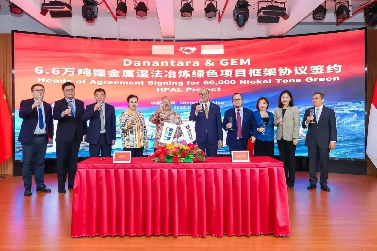 CEO Danantara, Rosan P Roeslani dan CEO GEM, Profesor Xu Kaihua
