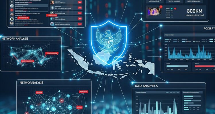 Ilustrasi Digitalisasi BNPT RI