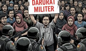 Ilustrasi Tolak Darurat Militer