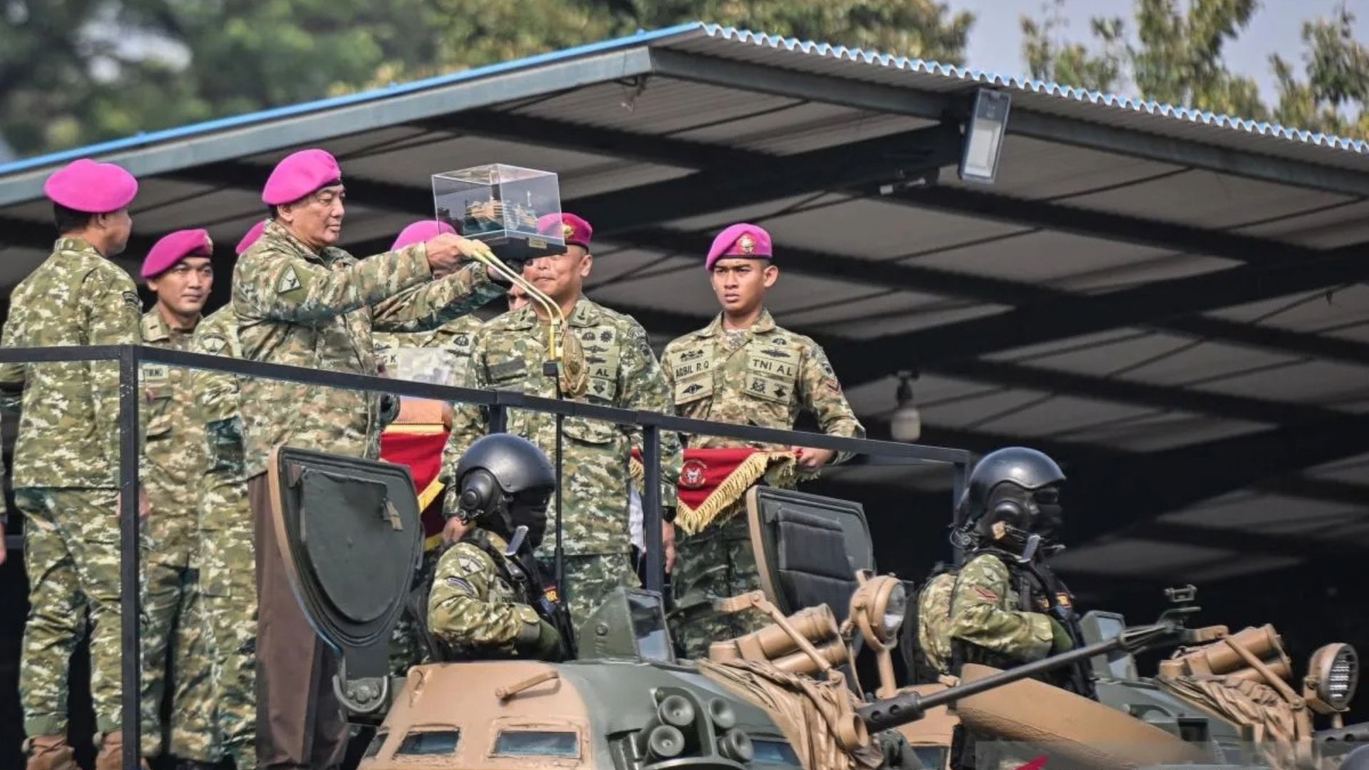 Marinir Terima 12 AAV M-35 dari AS, 23 Unit Menyusul November