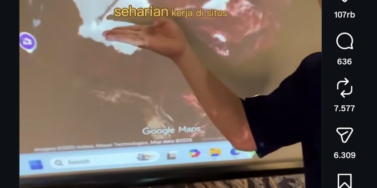 Akun Instagram Jucardines menyebut Site Neraka di Morowali