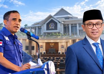 Anwar Hafid dan Syarifuddin Hafidterkait wacana pergantian Wakil Ketua II DPRD Sulawesi Tengah dari Partai Demokrat.
