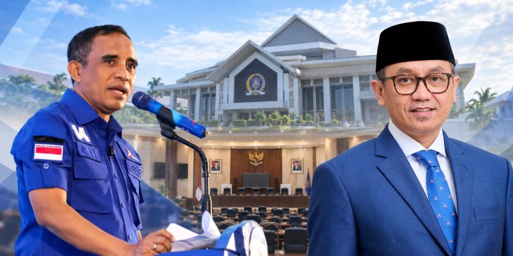 Anwar Hafid dan Syarifuddin Hafidterkait wacana pergantian Wakil Ketua II DPRD Sulawesi Tengah dari Partai Demokrat.