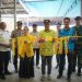 Bupati Morowali, Iksan Baharudin Abdul Rauf bersama Forkompinda saat meresmikan listrik menyala 24 jam di Menui Kepulauan.