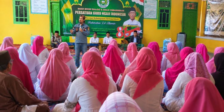 Cegah radikalisme PGNI Lampung dan Ken Setiawan di safari ngaji Kebangsaan