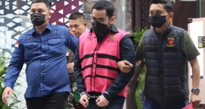 Direktur Utama PT CNI berinisial Derian Sakmiwata (DS) yang diamankan Kejaksaan Agung (Kejagung)