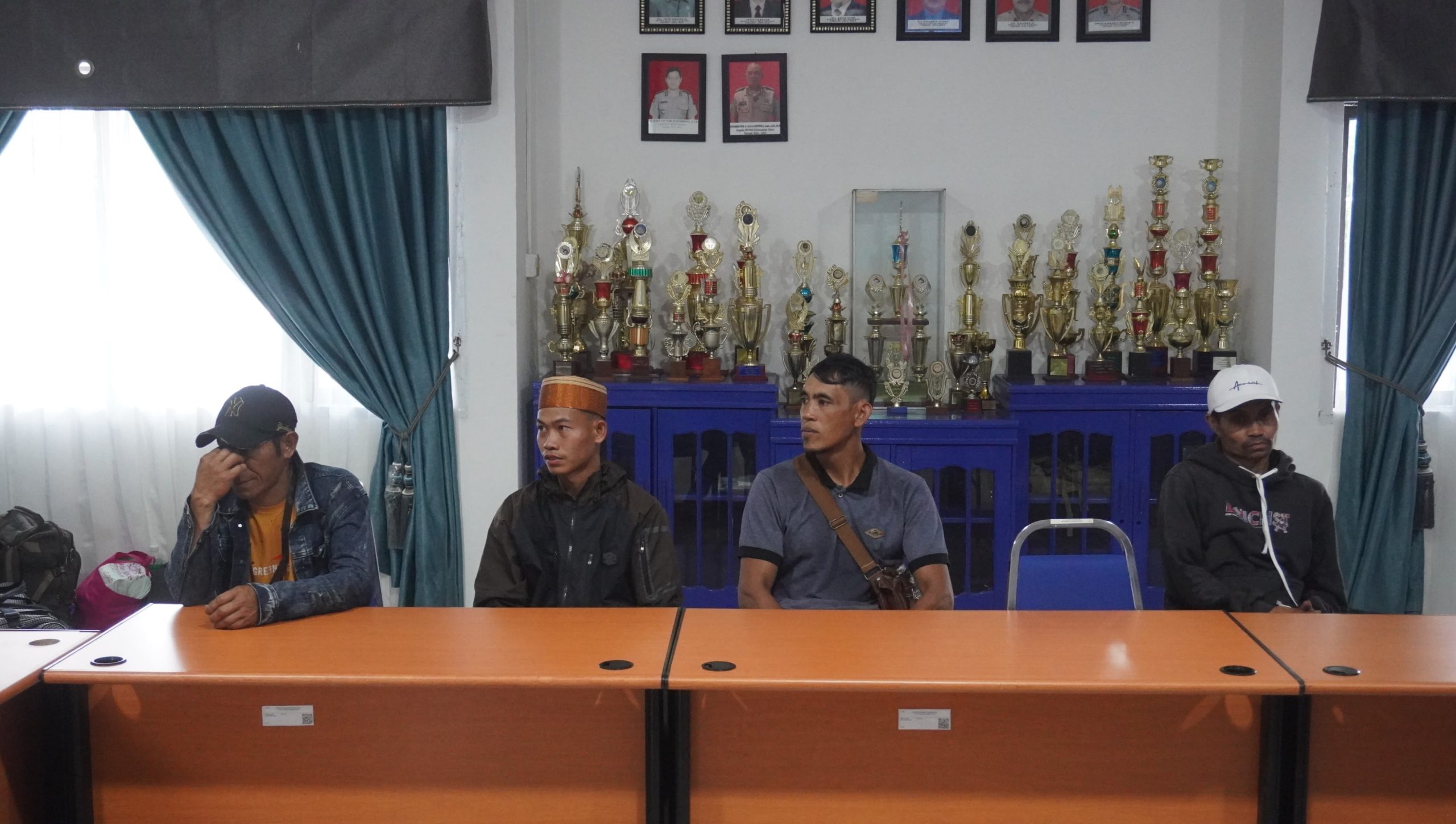 Empat orang calon PMI Ilegal berhasil diamankan Satgas Pamtas TNI