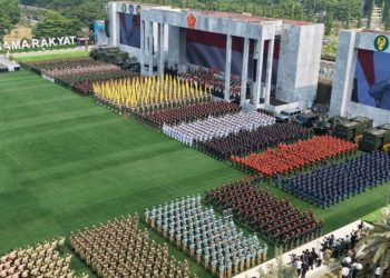 Presiden Prabowo Resmikan 204 Satuan Baru TNI pada HUT ke-81