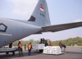 TNI mengerahkan Pesawat Hercules dan 17,4 ton bahan modifikasi cuaca untuk mengatasi kabut asap