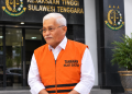 Eks Sekda Sultra, Asrun Lio yang ditahan Kejaksaan Tinggi Sultra