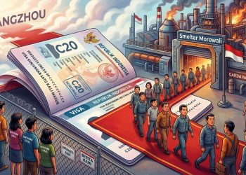 Ilustrasi Visa C20 di Morowali