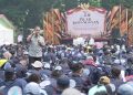 Kepala Badan Nasional Penanggulangan Terorisme (BNPT) Eddy Hartono, mengajak 1.600 pelajar SMA se-Jabodetabek menjadi agen perdamaian dan pelopor perubahan di lingkungan sekolah dalam kegiatan Kemah Kebangsaan BP2M bertema “Pilar Kebangsaan: Merawat Kebhinnekaan di Tengah Perbedaan” di Bumi Perkemahan Cibubur, Jakarta Timur, Selasa (20/10/2026).