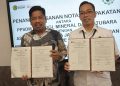 Penandatanganan kerja sama Asosiasi IUJP Konawe Utara dengan PPSDM Geominerba