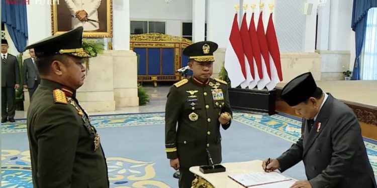 Presiden Prabowo Reshuffle Kabinet