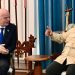 Presiden Prabowo Subianto menerima Presiden Federasi Sepak Bola Internasional (FIFA), Gianni Infantino