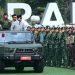 Presiden Prabowo Subianto pada peringatan HUT ke-81 TNI