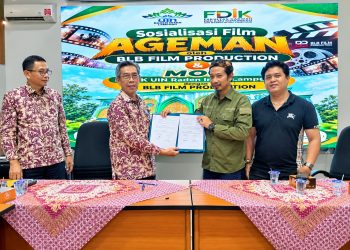 Produser film Ageman, Ken Setiawan dan UIN Raden Intan sepakati MoU edukasi toleransi melalui film