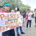 Puluhan jurnalis IJTI Sultra, AJI, dan Komite Keselamatan Jurnalis (KKJ) gelar aksi unjukrasa di Polda Sultra
