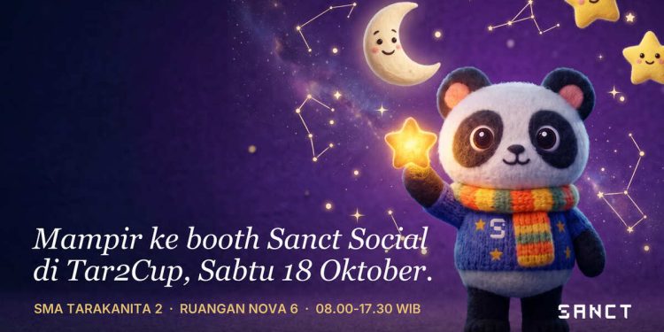Sanct Social Buka Booth di Tar2Cup “Cerita 2026: Luminara” SMA Tarakanita 2