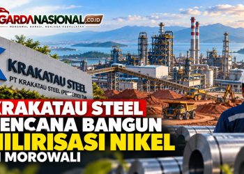 Krakatau Steel Rencana Bangun Hilirisasi Nikel di Morowali