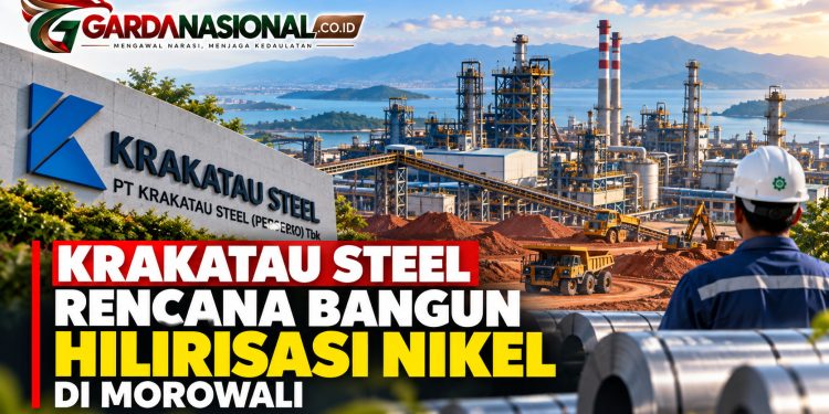 Krakatau Steel Rencana Bangun Hilirisasi Nikel di Morowali