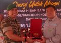Penyerahan hibah gedung Kantor Koramil Bahodopi dari PT IMIP kepada Kodim 1311 Morowali